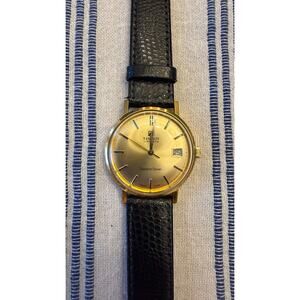 Vintage Tissot Visodate Seastar Seven – 18K Gold Plated – Pristine ⌚✨